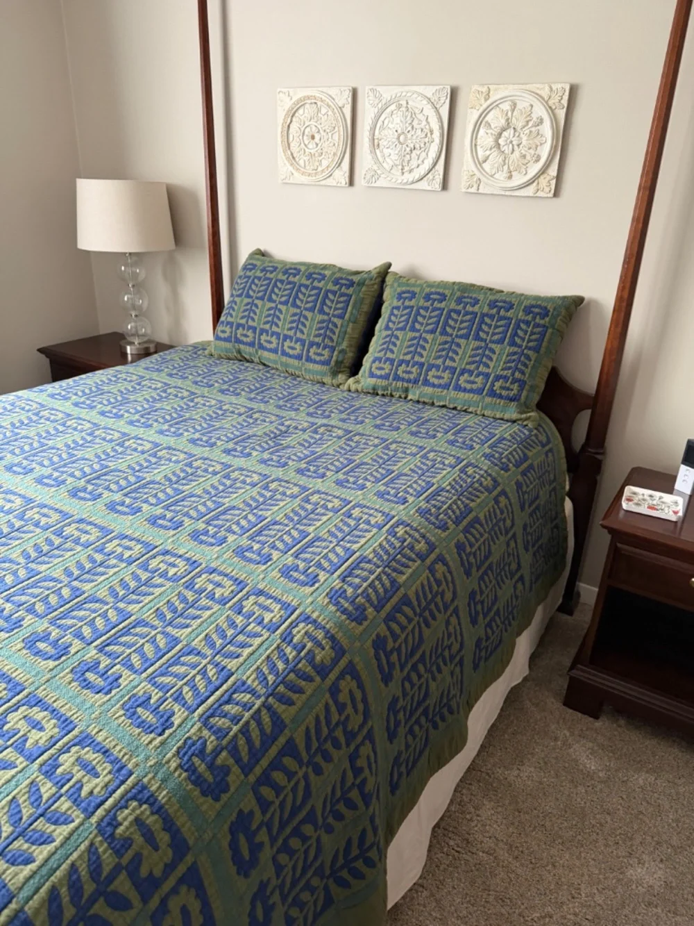 Stillwater Quilt by Schoolhouse and 2 standard shams